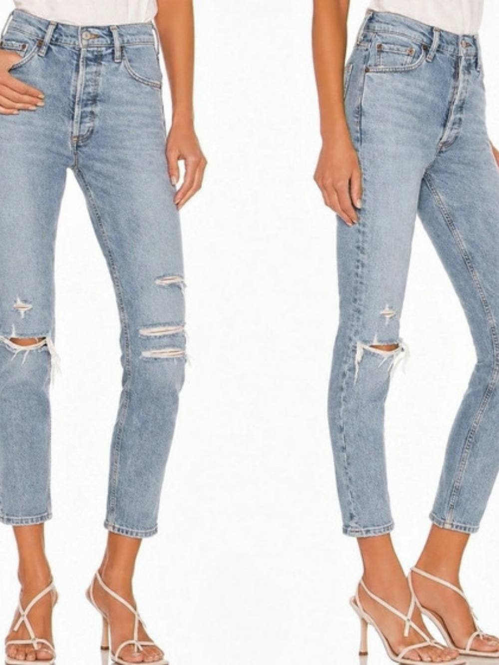 AGOLDE Nico High Rise Slim Jeans in Cliffside Size 32